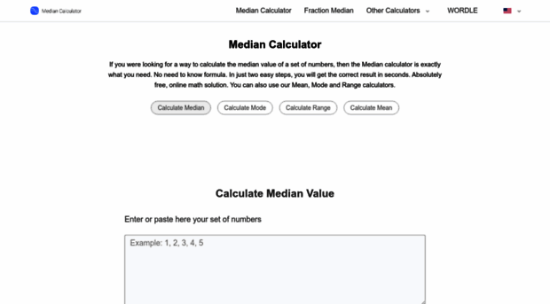 mediancalculator.com