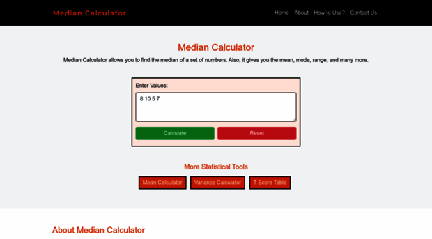 mediancalculator.net