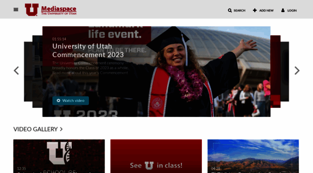 mediaspace.utah.edu