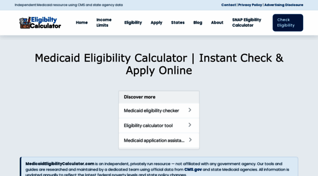 medicaideligibilitycalculator.com
