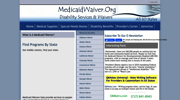 medicaidwaiver.org