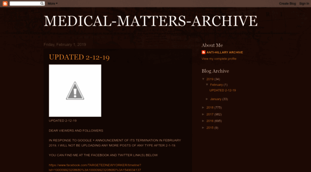 medical-matters-archive.blogspot.com