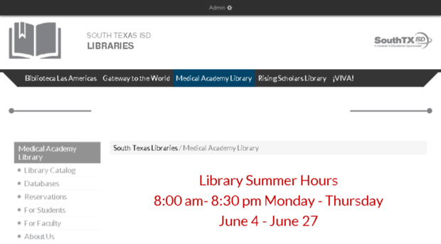 medicalacademylibrary.stisd.net