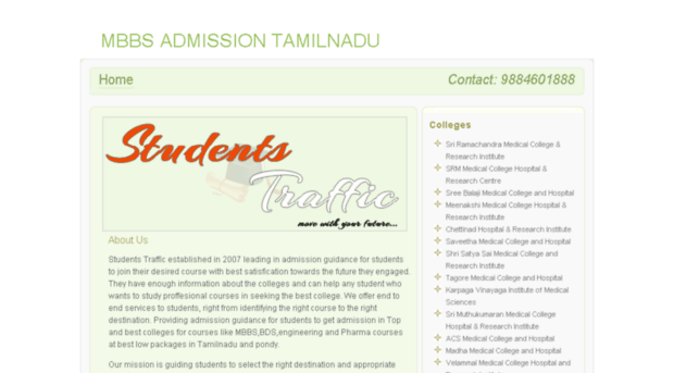 medicaladmissiontamilnadu.co.in