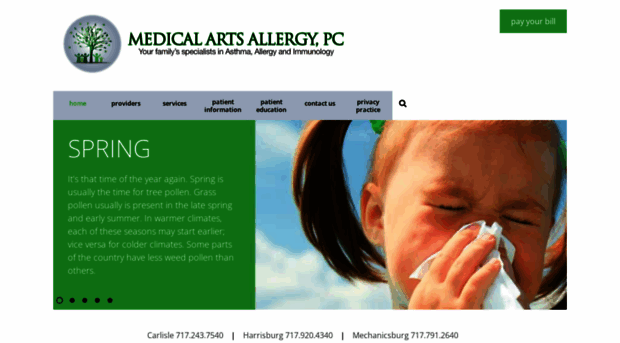 medicalartsallergy.com