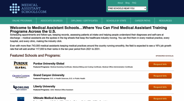medicalassistantschools.com