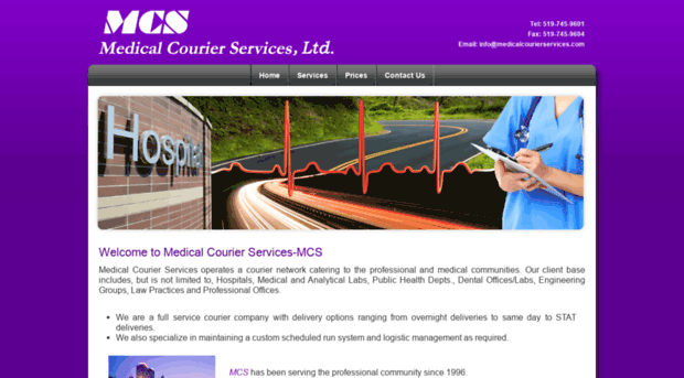 medicalcourierservices.com