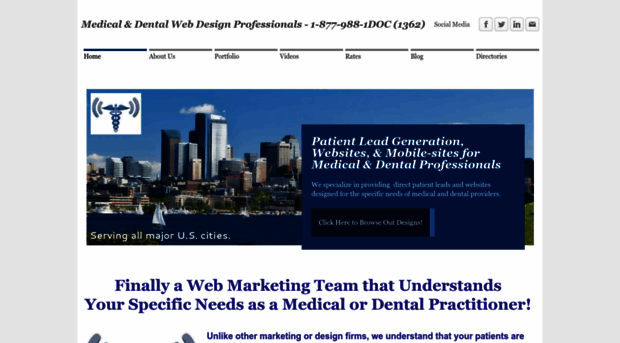 medicaldentalwebdesign.com