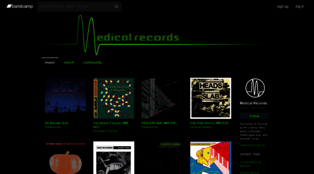 medicalrecords.bandcamp.com