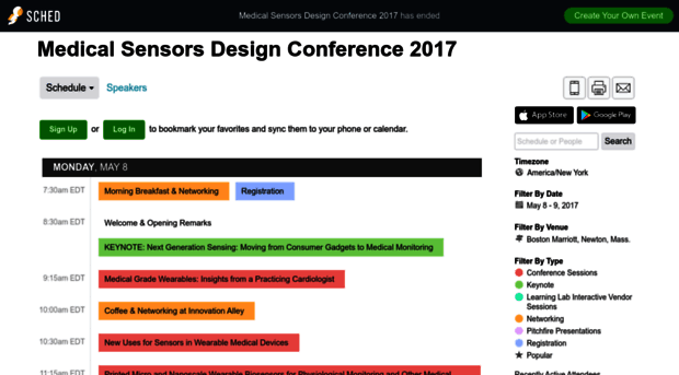 medicalsensorsconf2017.sched.com