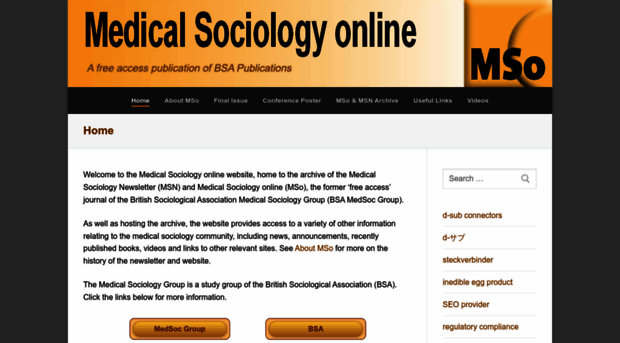 medicalsociologyonline.org