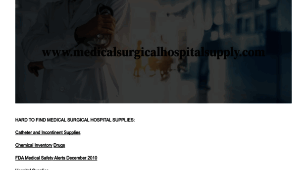 medicalsurgicalhospitalsupply.com