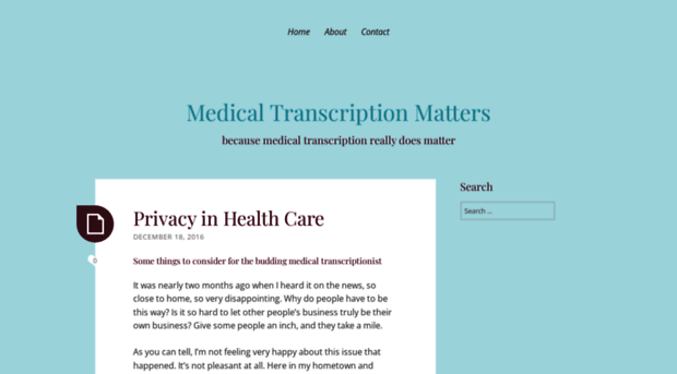 medicaltranscriptionmatters.wordpress.com