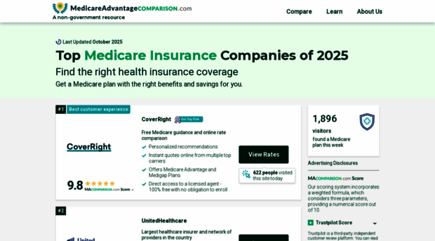 medicareadvantagecomparison.com