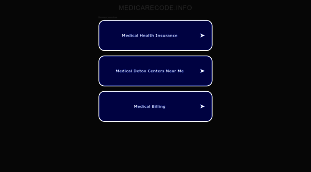 medicarecode.info