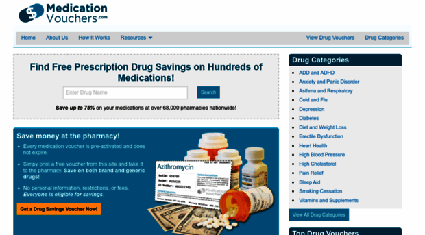 medicationvouchers.com