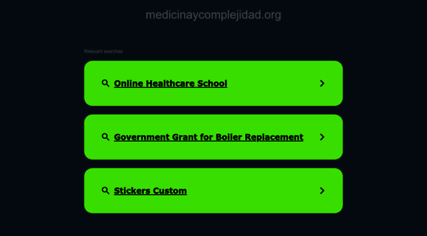 medicinaycomplejidad.org