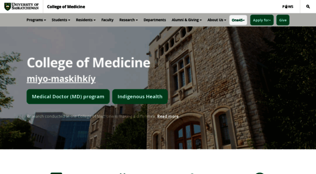 medicine.usask.ca