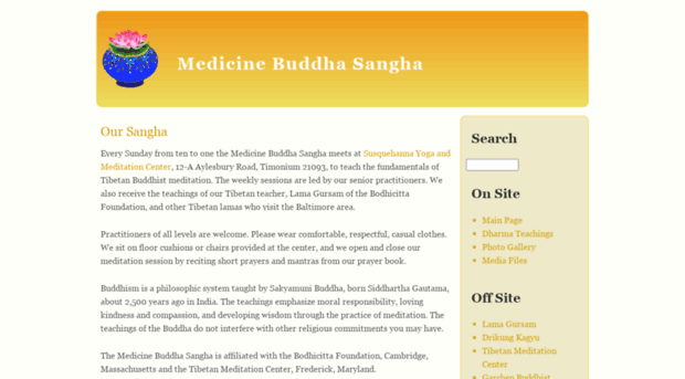 medicinebuddhasangha.org