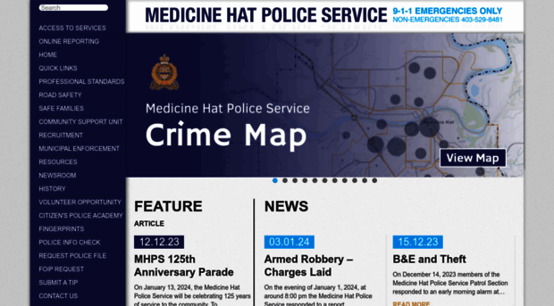 medicinehatpolice.com