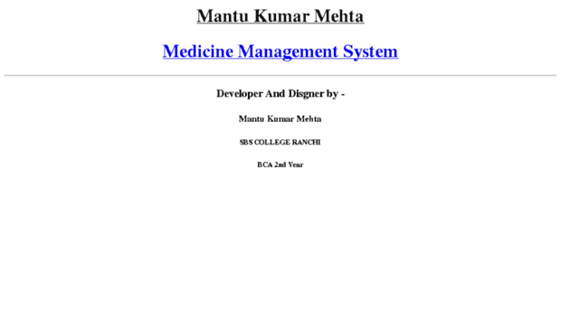 medicinemanagement.ml