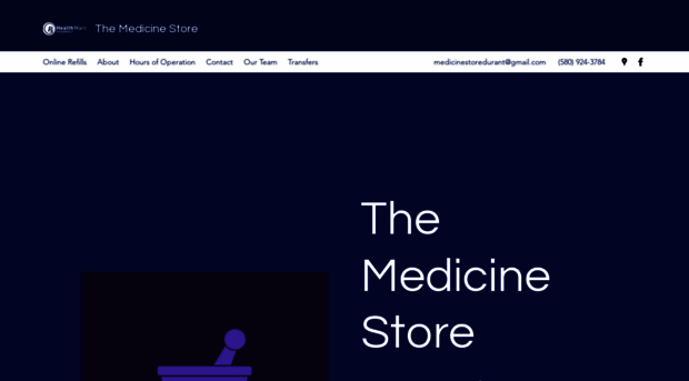 medicinestoredurant.com