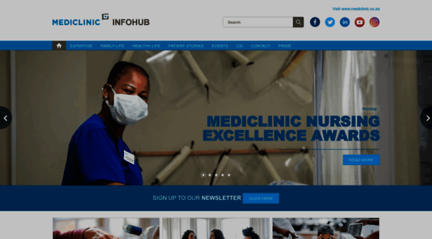 mediclinicinfohub.co.za