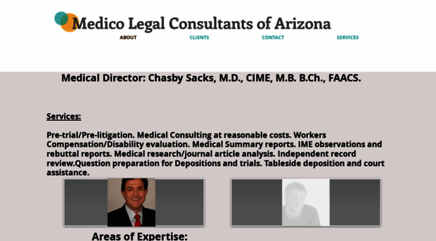 medicolegalconsultantsofaz.com