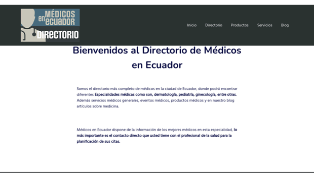 medicosenecuador.com