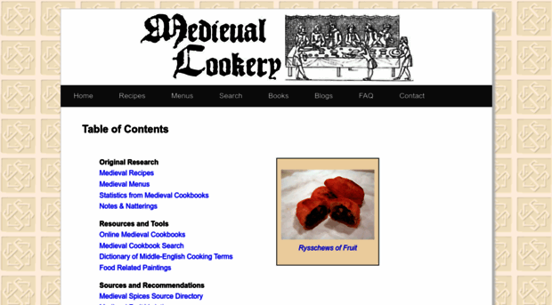 medievalcookery.com