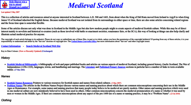 medievalscotland.org