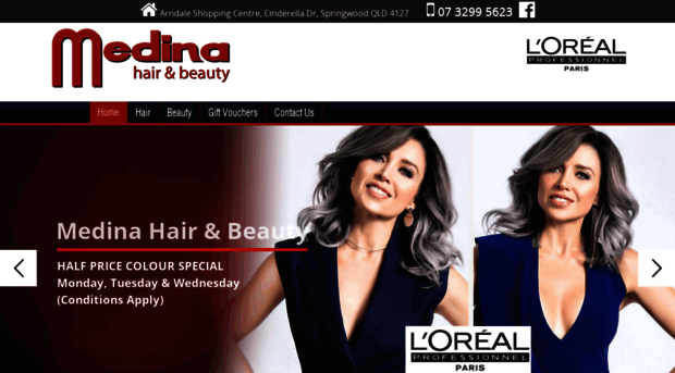 medinahairandbeauty.com.au