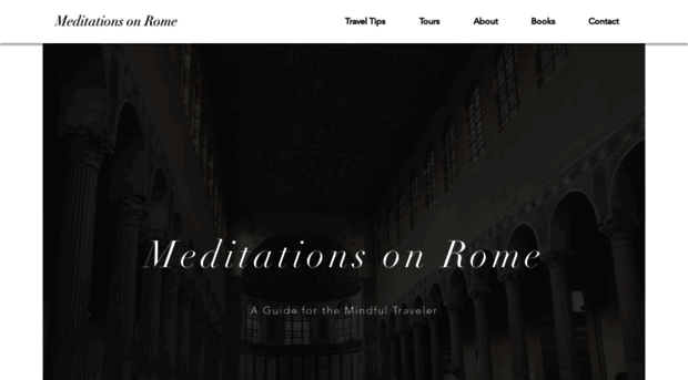 meditationsonrome.com