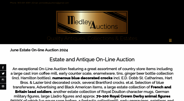 medleyauctions.com