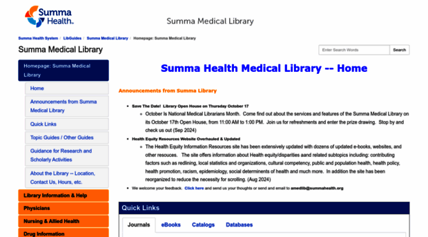 medlib.summahealth.org