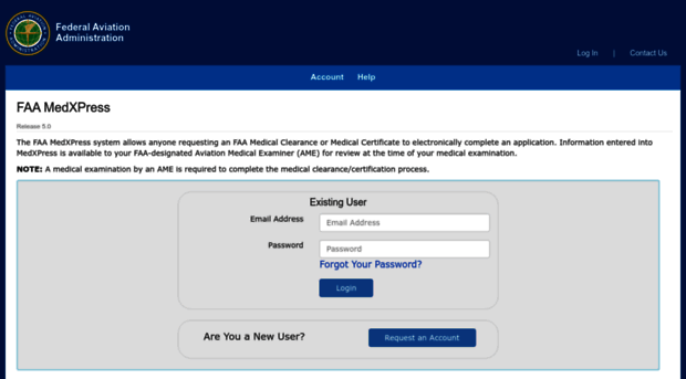 medxpress.faa.gov