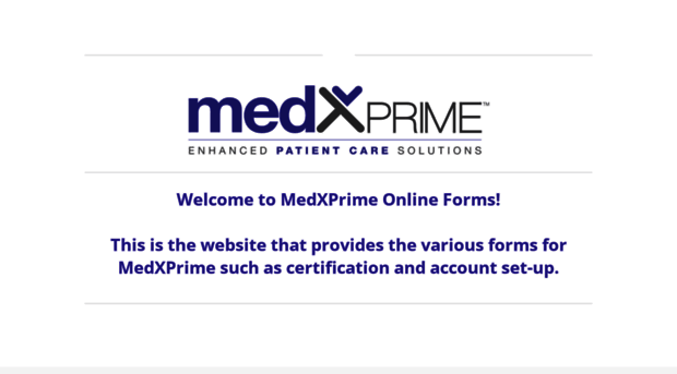 medxprimeforms.com