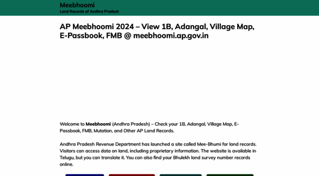 meebhoomi.co.in