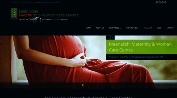 meenakshimaternity.com