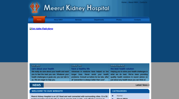 meerutkidneyhospital.com