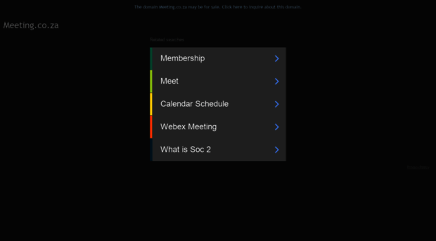 meeting.co.za