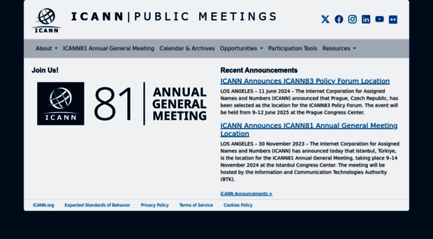 meetings.icann.org