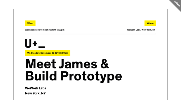 meetjames.splashthat.com