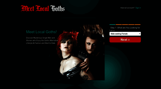 meetlocalgoths.com