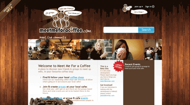 meetmeforacoffee.com