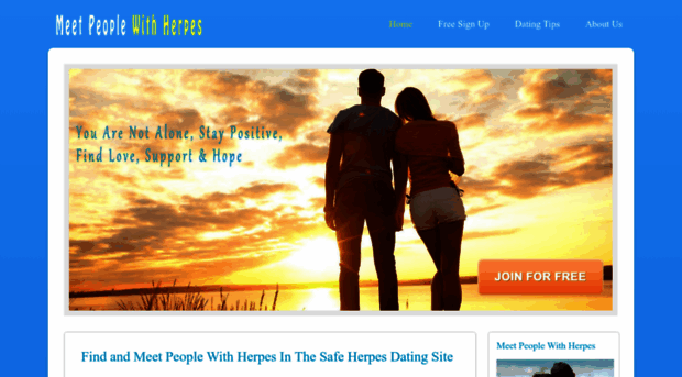 meetpeoplewithherpes.org