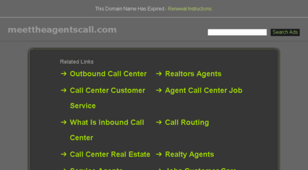 meettheagentscall.com