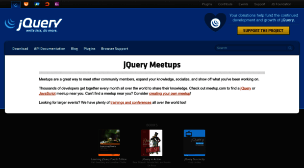 meetups.jquery.com