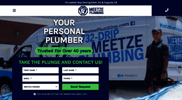 meetzeplumbing.com