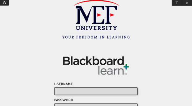 mef.blackboard.com